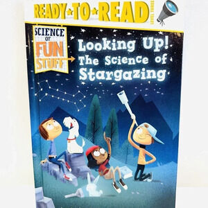 LOOKING UP! THE SCIENCE OF STARGAZING Hardcover Book Level 3 by Joe Rao Like New